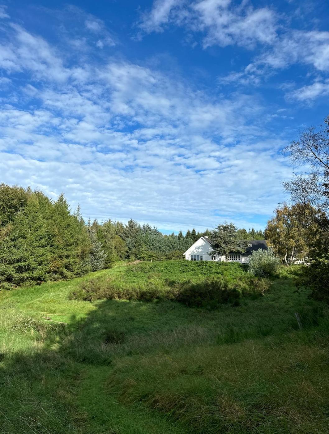 Charmerende Lejlighed Pa Landet Med Privat Skov Bjergby Bagian luar foto
